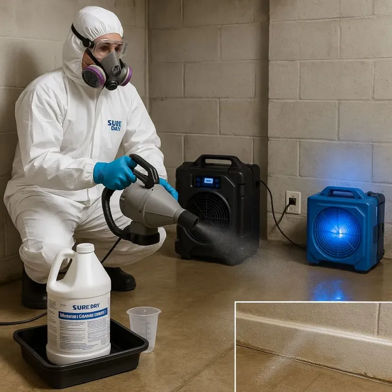 Sanitization and Odor Removal process in Midlothian, IL