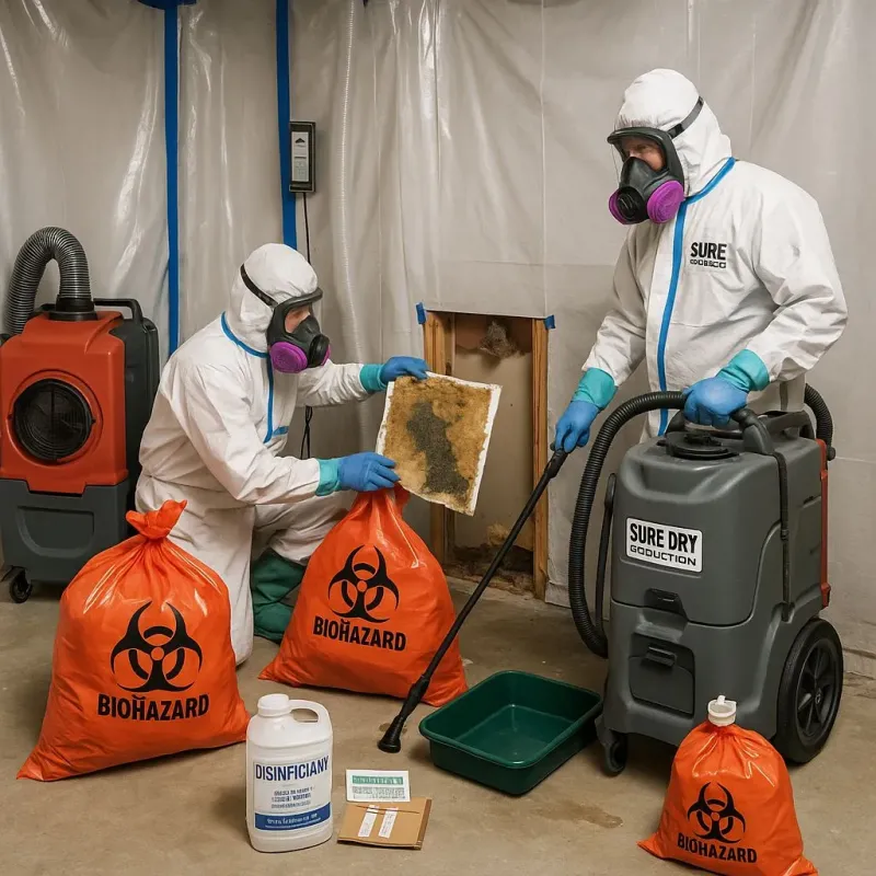 Contaminated Water Handling Protocols process in Midlothian, IL